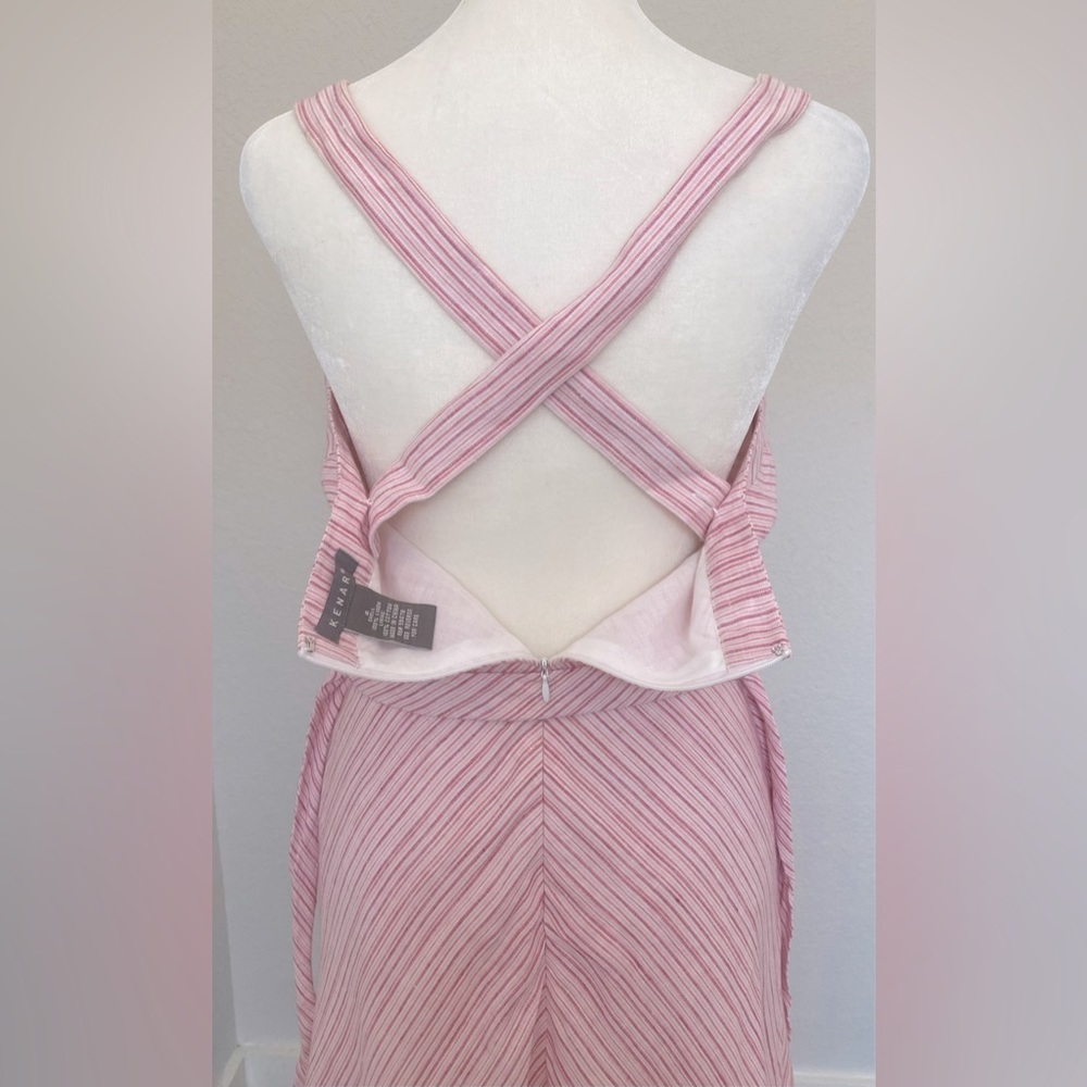 Vintage Linen Halter Dress - Picture 7 of 8